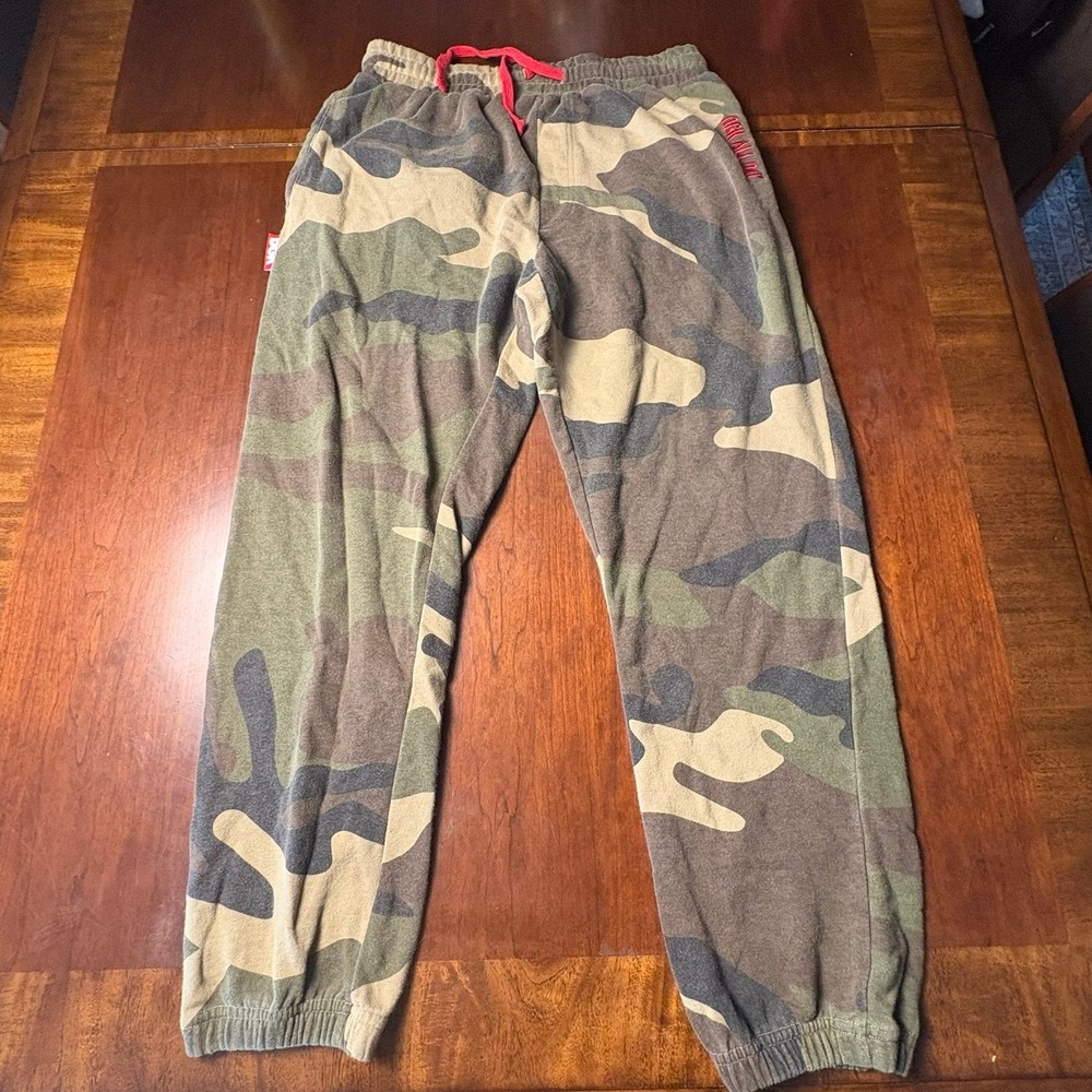 DGK Camo Sweatpants Joggers Size Large Skate Streetwear